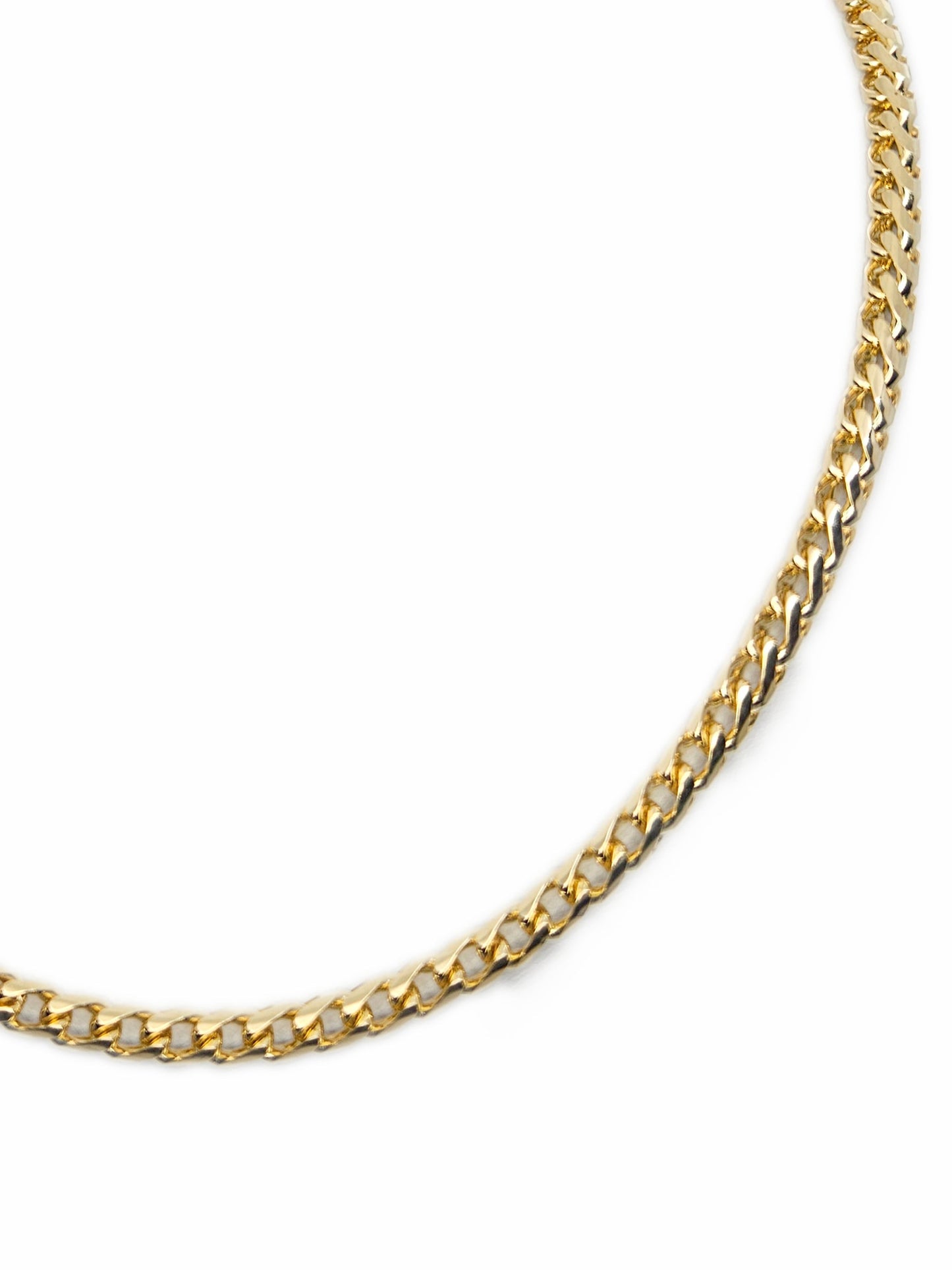 Solid Round Franco Gold Chain 5MM