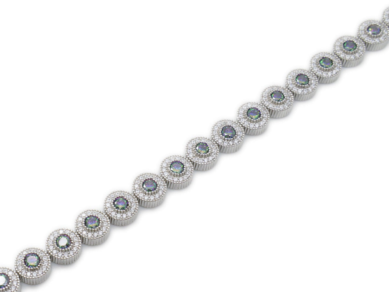 Tennis Bracelet 7.5mm(Silver)
