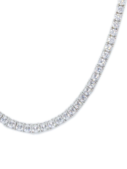 Chaîne Tennis 4 mm (argent)