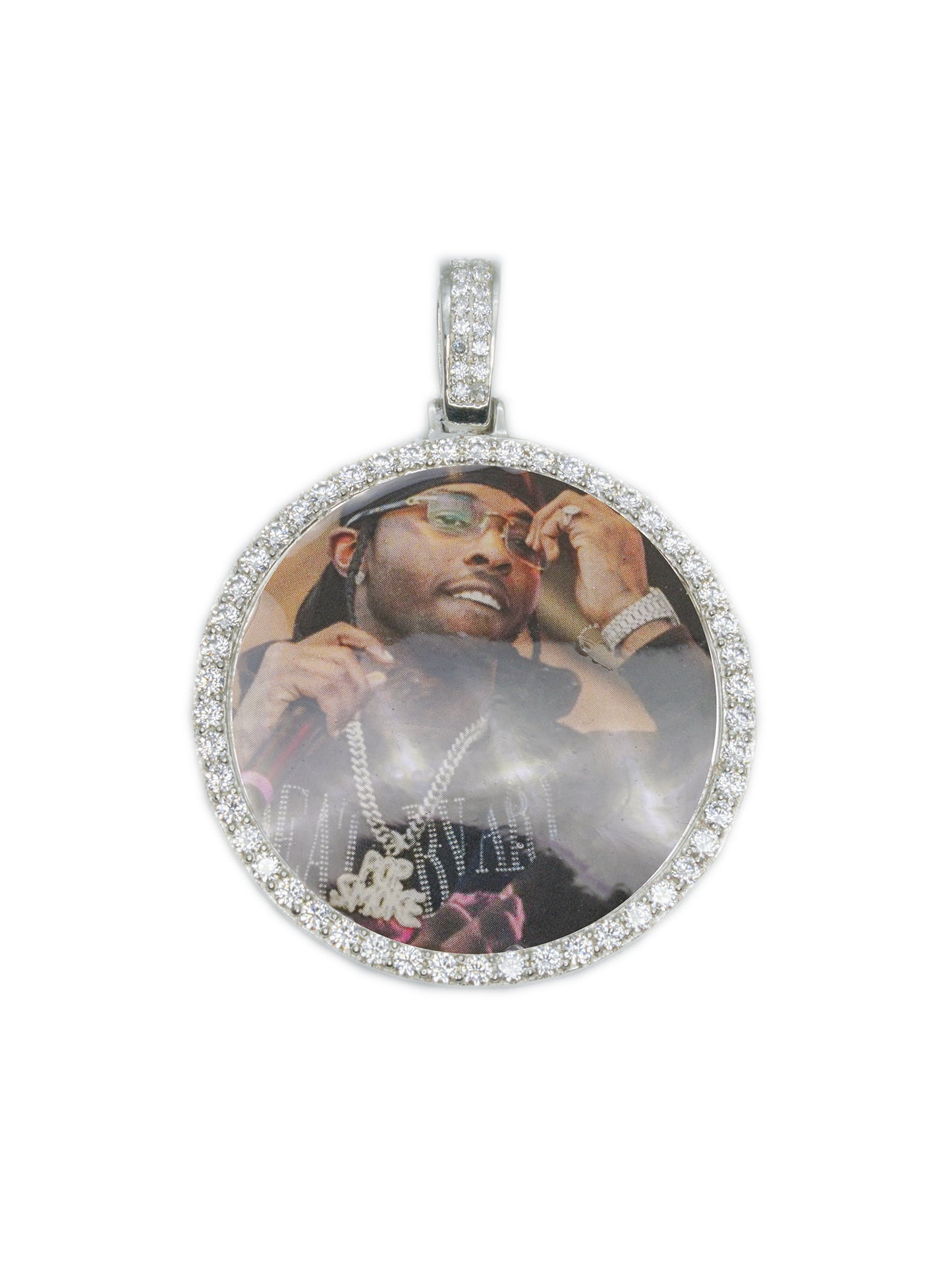 Memory Gold Pendant & 2.95ct Diamonds