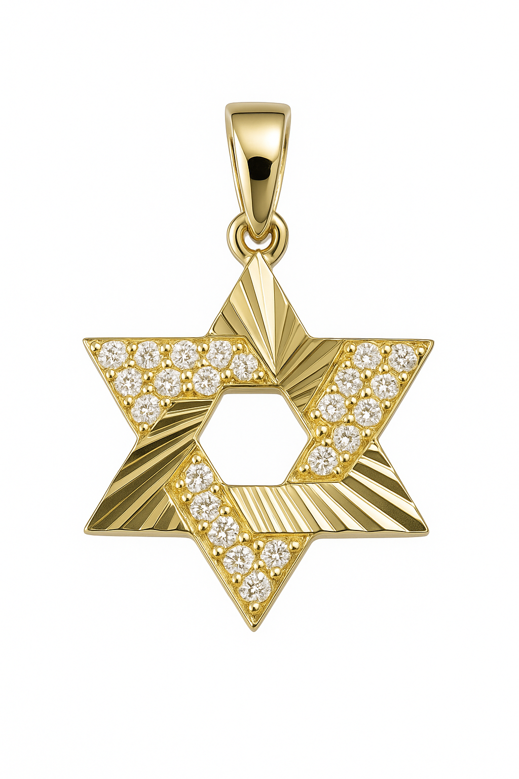 Pendentif Étoile de David en Or