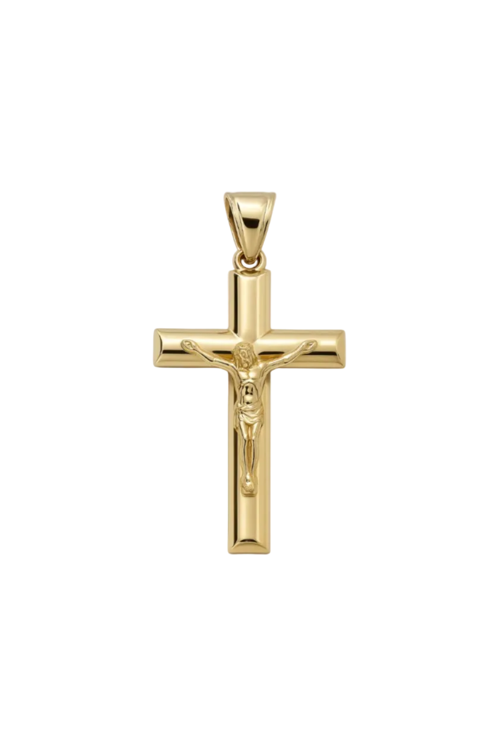Pendentif en Or avec Croix de Jésus