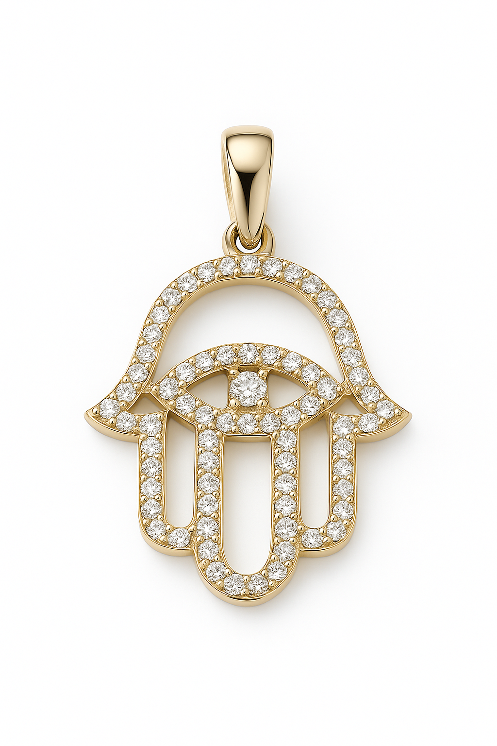 Pendentif Main de Fatima en Or