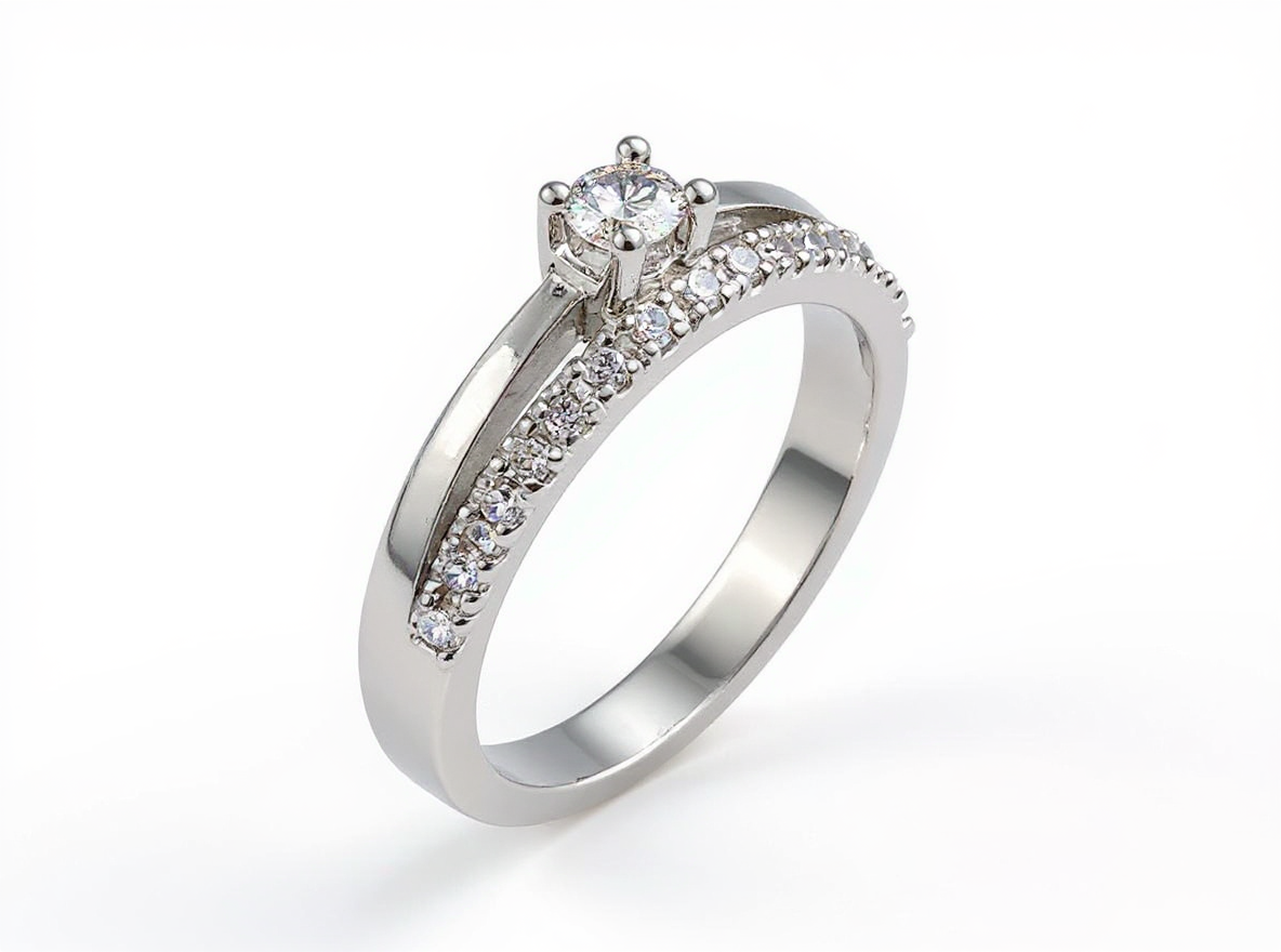 Bague de promesse en Or & Diamant 0.39ct