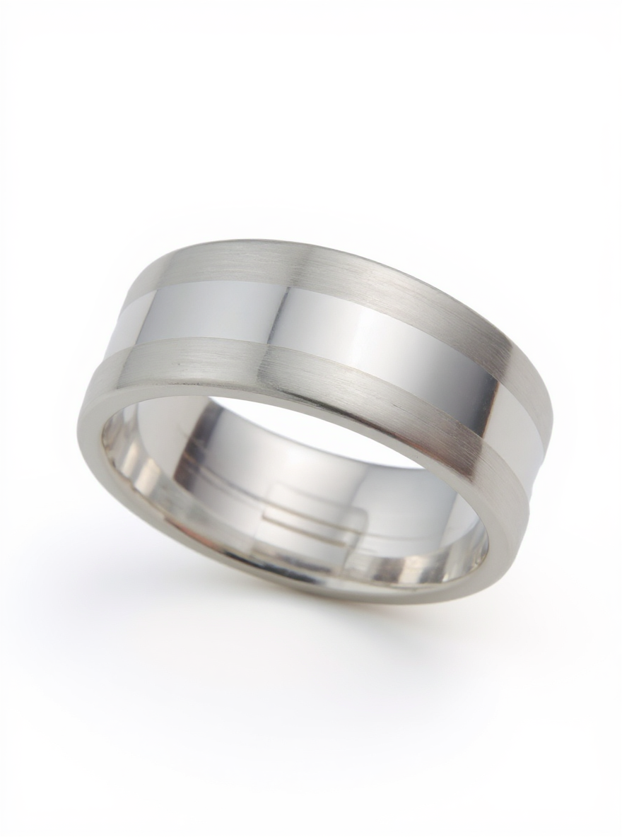 Silver 7.5 mm Band