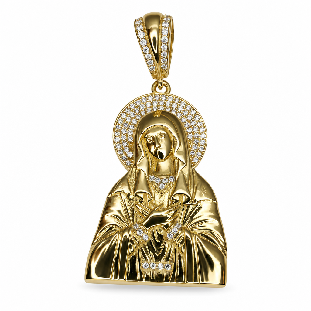 Pendentif Sainte Vierge Marie en Or