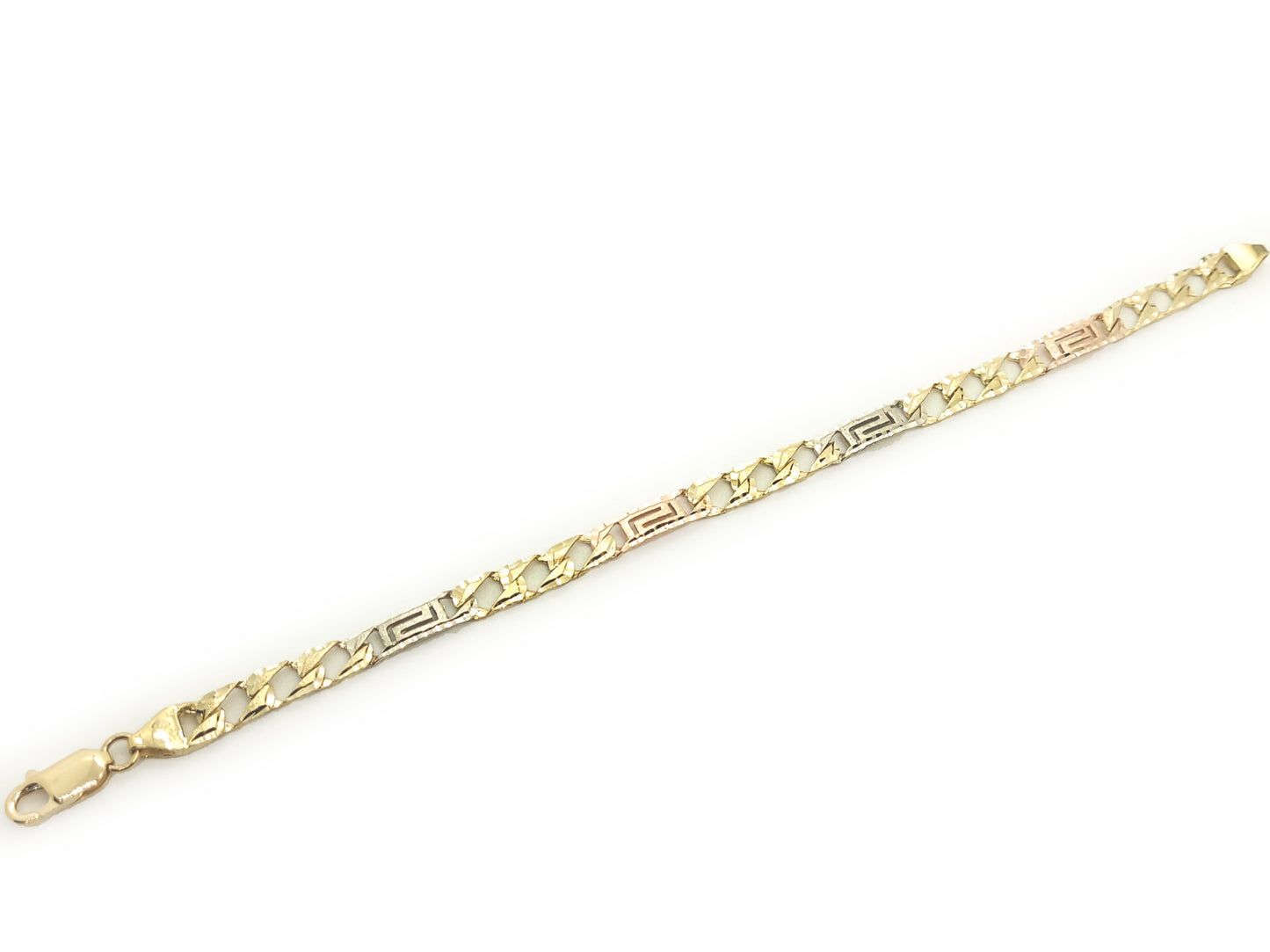 Gianni 3 Tone Bracelet 6mm