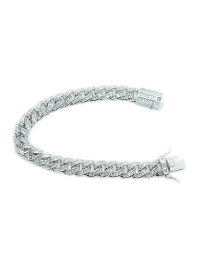 Cuban Bracelet 10mm (Silver)
