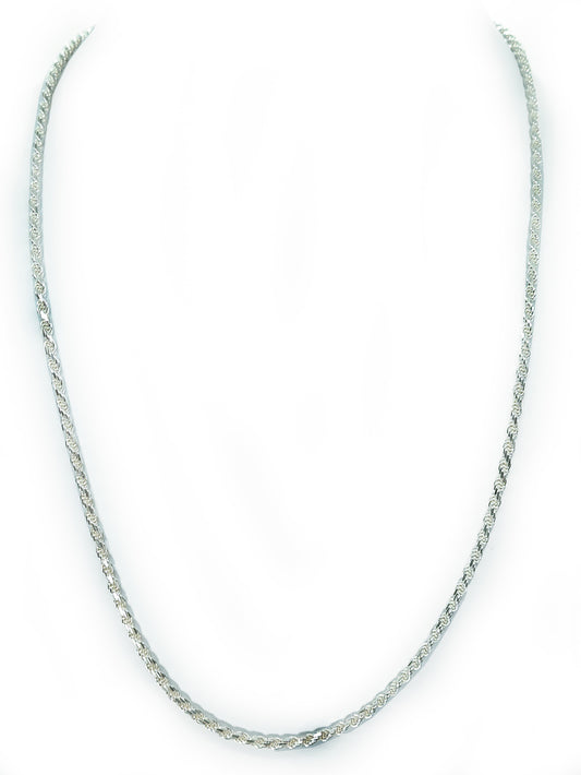 Rope Chain 3mm (Silver)