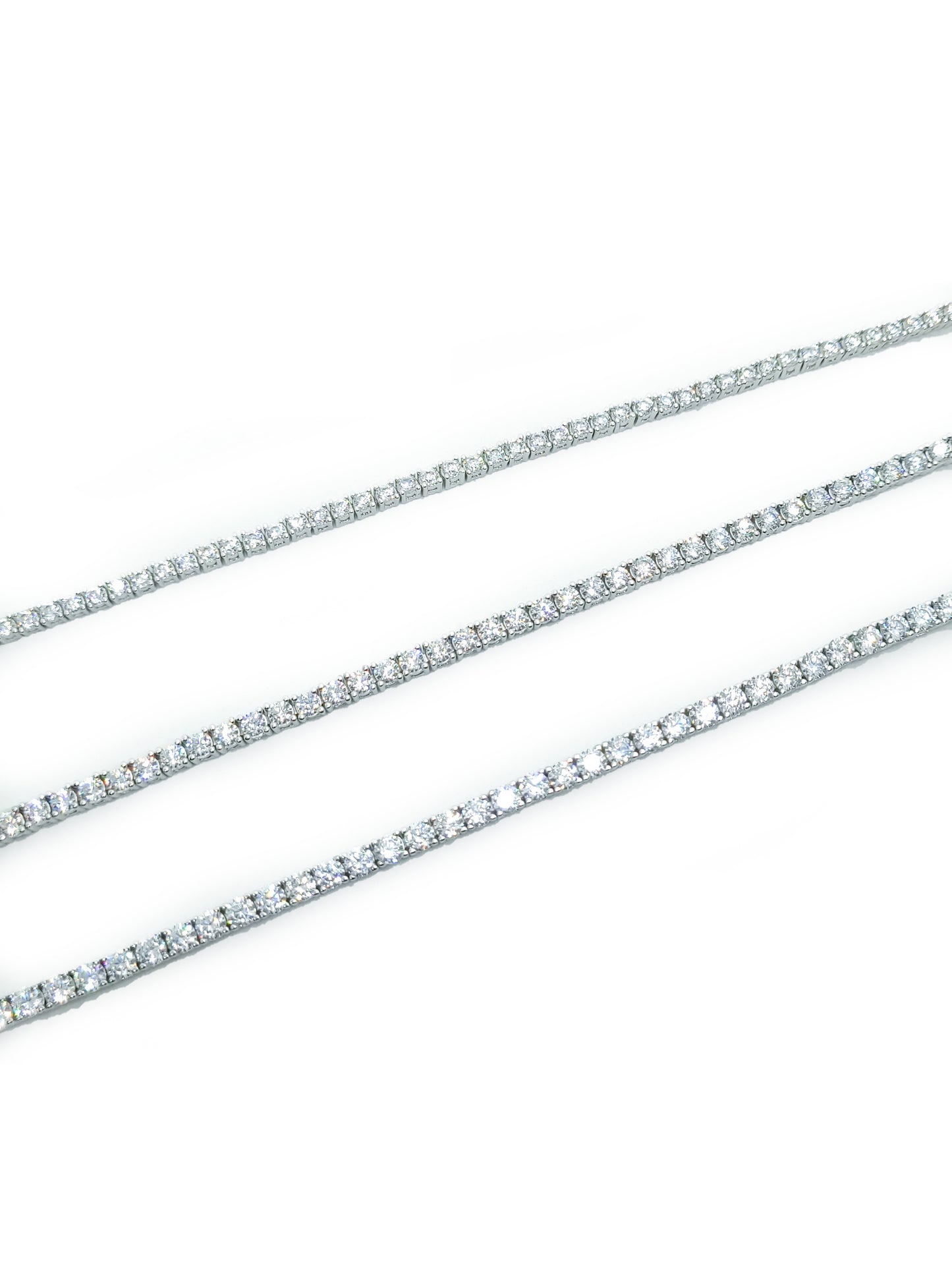 Tennis Bracelet 2.5/2.7/3mm(Silver)