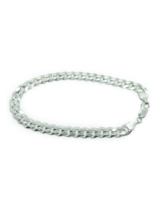 Cuban Bracelet 7mm(Silver)