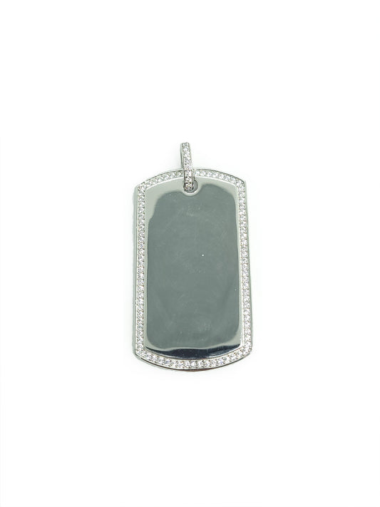 Tag Pendant (Silver)