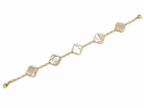 Clover Gold Bracelet