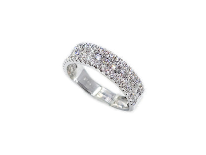 Half Eternity Gold Band & 0.52ct Diamonds