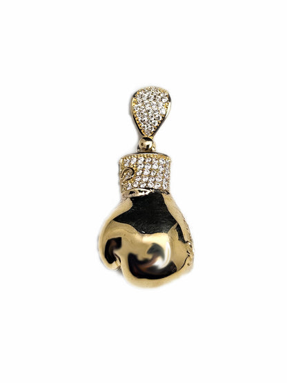 Boxing Glove Gold Pendant