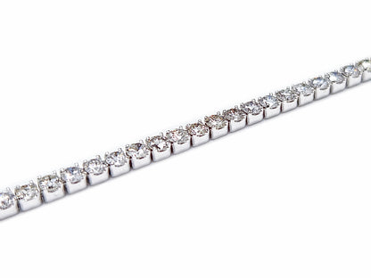 Bracelet Tennis en Or et Diamants 3.0ct