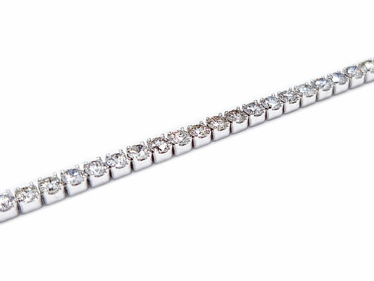 Tennis Gold Bracelet & 3.0ct Diamonds