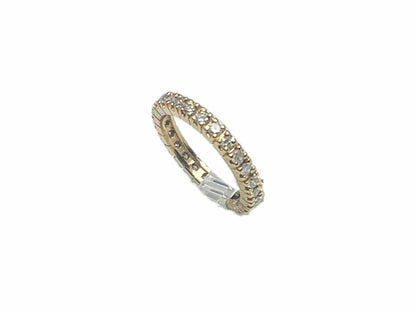 Bague Éternité en Or & Diamants 1.11ct