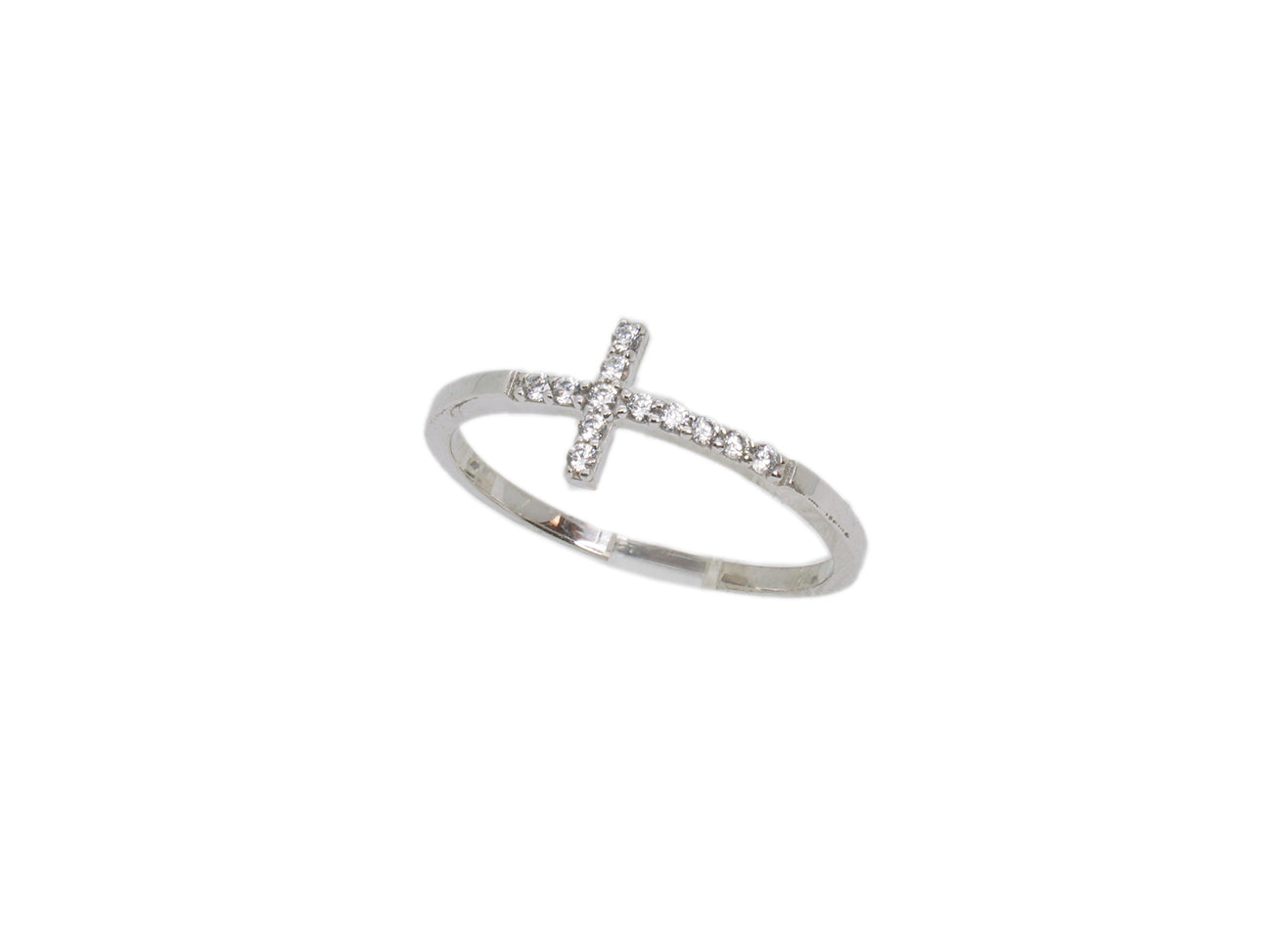 Bague "T" en or