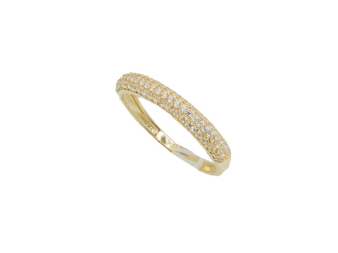 Half Eternity Gold Ring