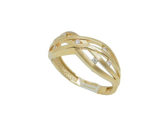 Infinity Gold Ring