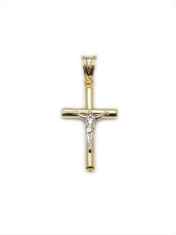 Pendentif croix en or