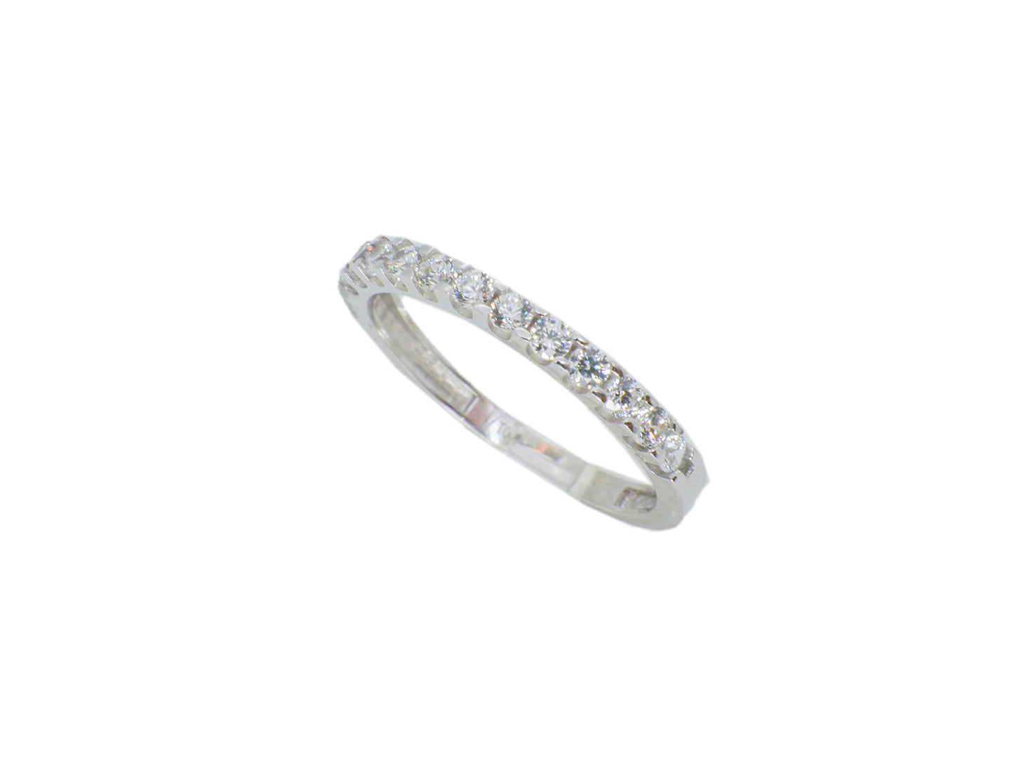 Half Eternity Gold Ring