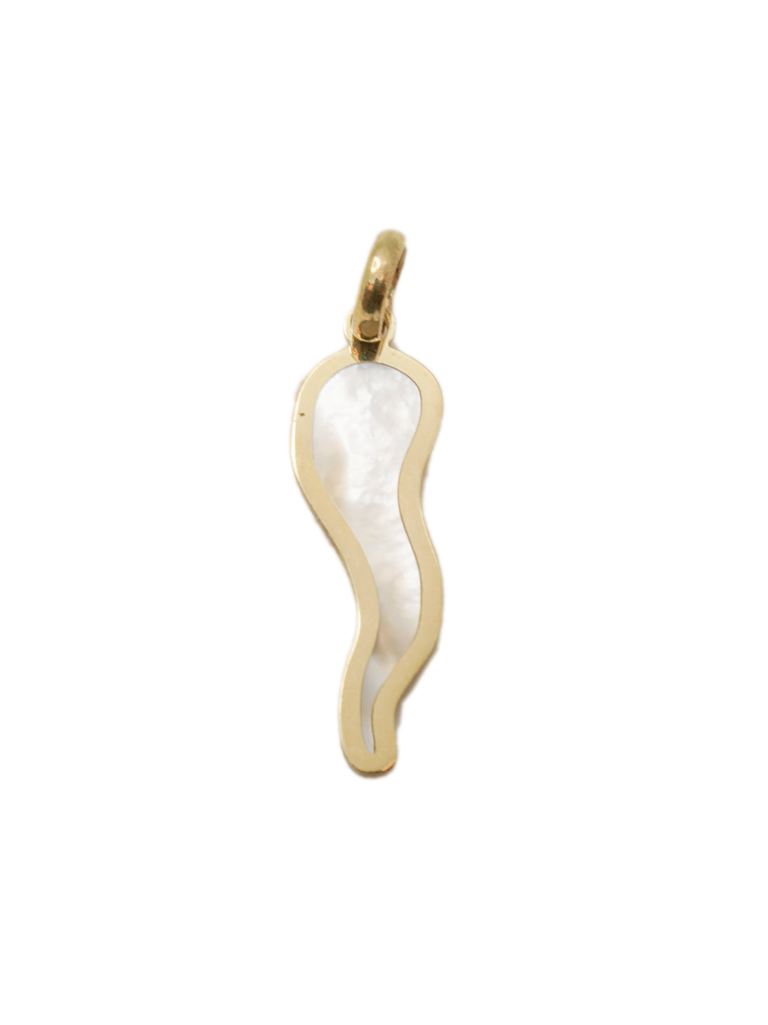 Italian Horn Gold Pendant