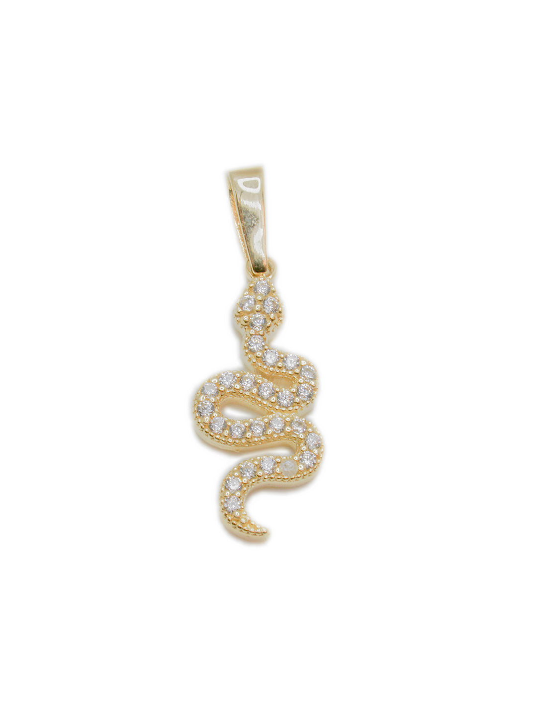 Pendentif Serpent en Or