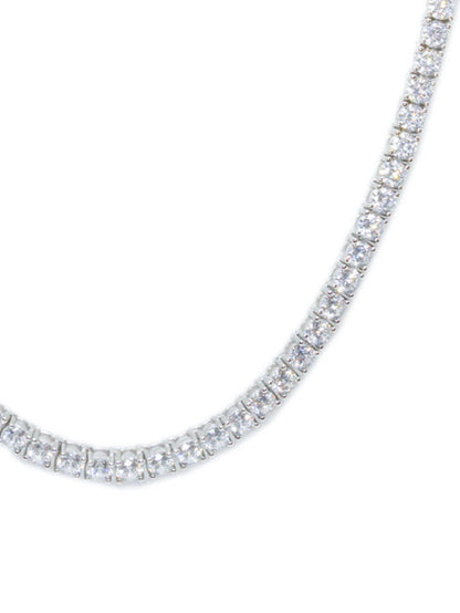 Chaîne Tennis 4 mm (argent)