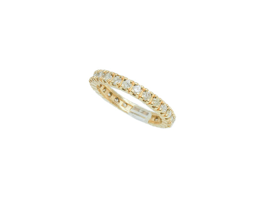 Bague Éternité en Or & Diamants 1.11ct