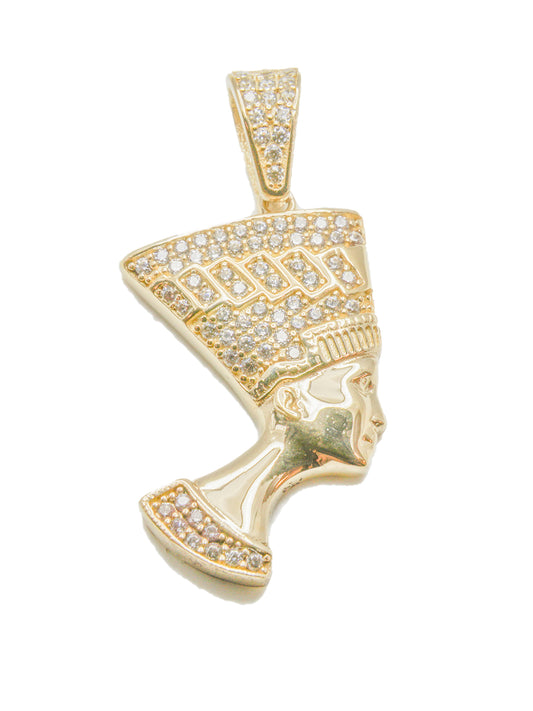 Nefertiti Gold Pendant