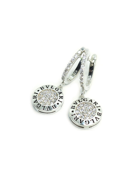 Boucles d'oreilles pendantes (argent)