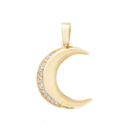 Moon Gold Pendant