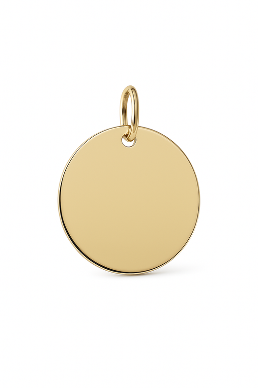 Pendentif Ovale en or