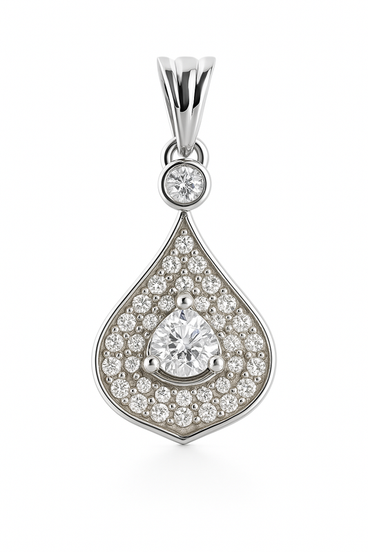 Pendentif en Or (blanc)