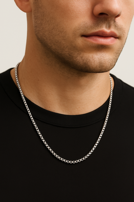 Box Chain 3.5mm (Silver)
