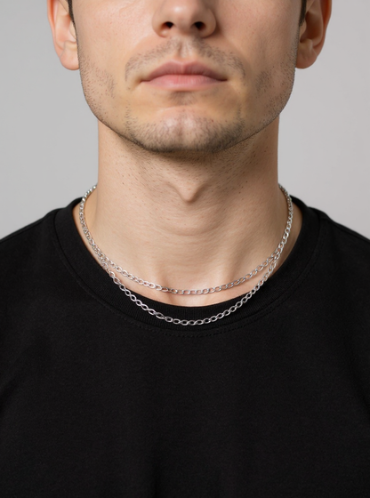 Cable Link Chain 1.5mm (Silver)