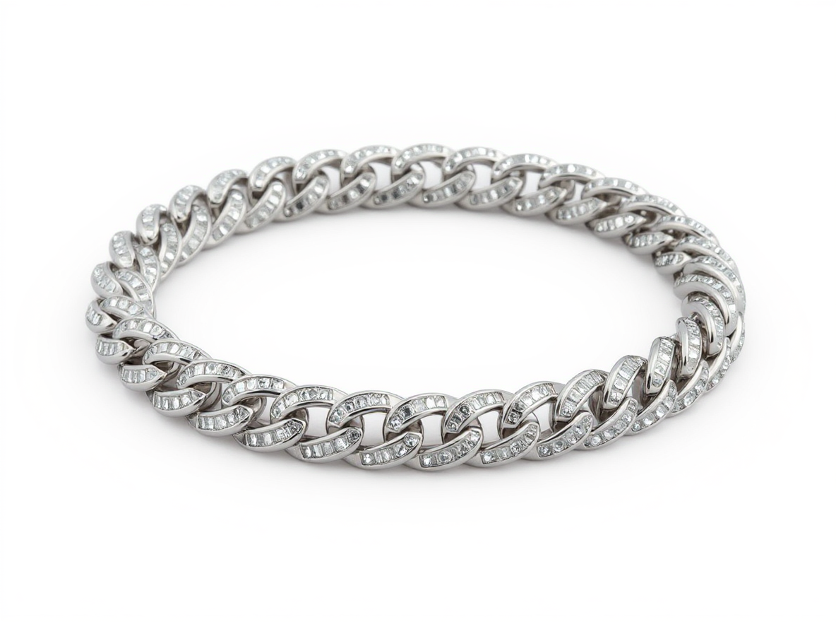 Cuban Bracelet 10mm (Silver)