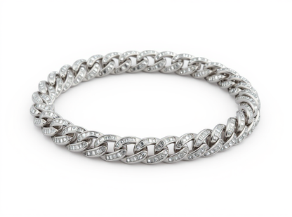 Cuban Bracelet 10mm (Silver)