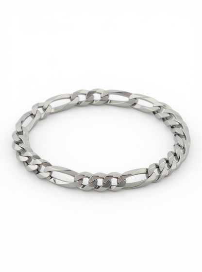Figaro Bracelet 7mm (Silver)
