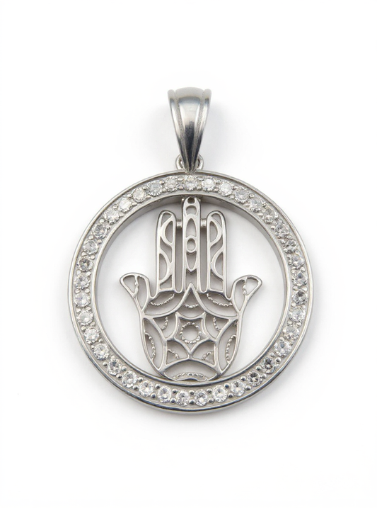Pendentif Main de Fatima (Argent)