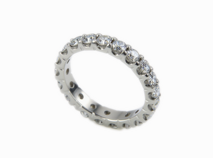 Eternity Gold Ring & 2.10ct Diamonds
