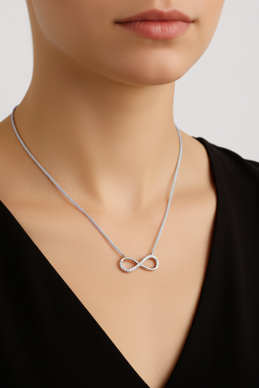Infinity Gold Infinity Gold Necklace – MTL Custom Jewelry