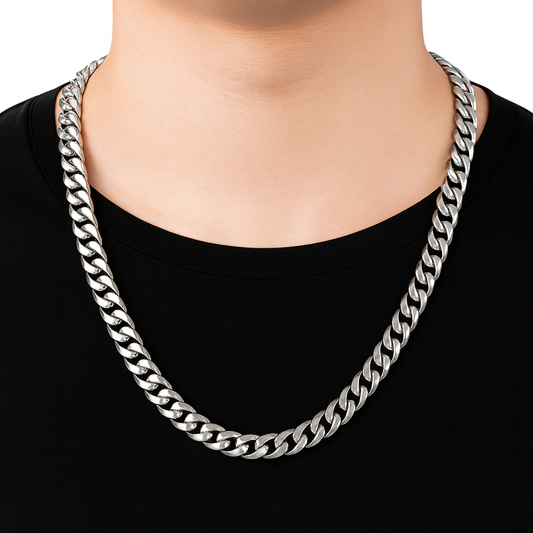 Cuban Chain 9mm (Silver)