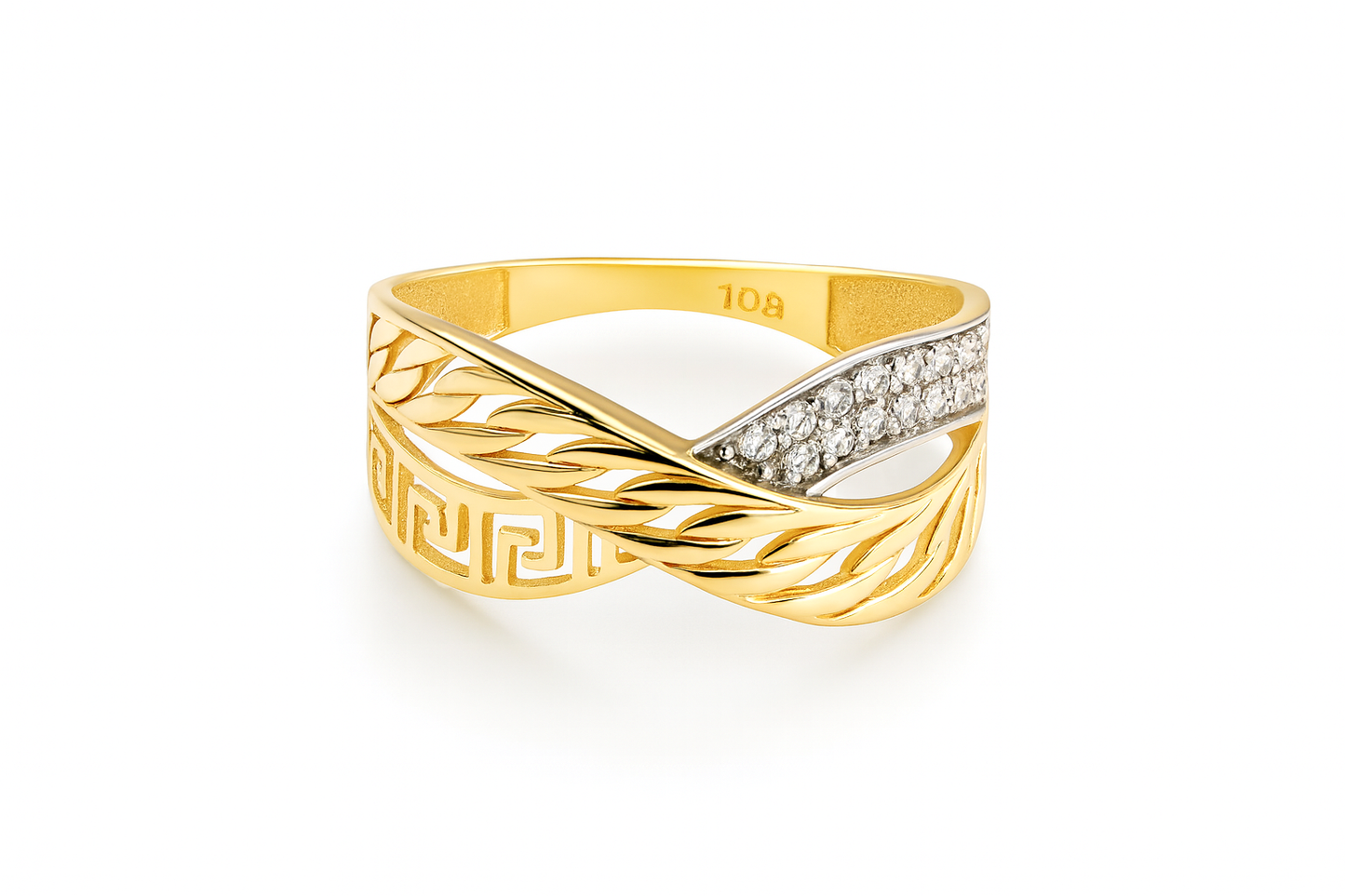Medusa Infinity Gold Ring