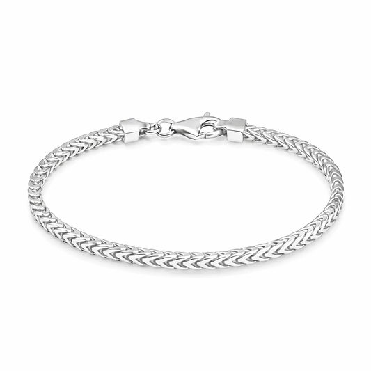 Franco Bracelet 4mm (Silver)