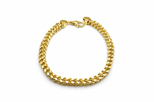 Franco Gold Bracelet 5.5mm
