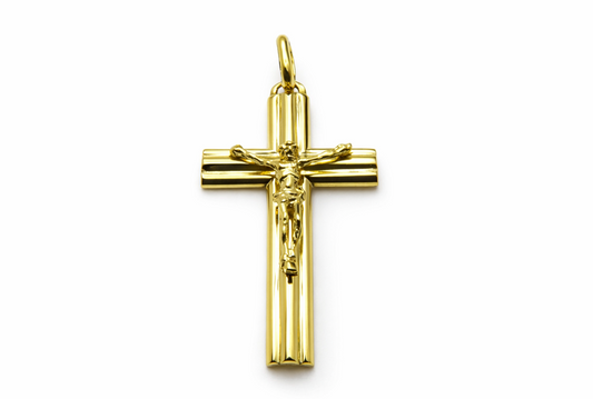 Jesus Cross Gold Pendant