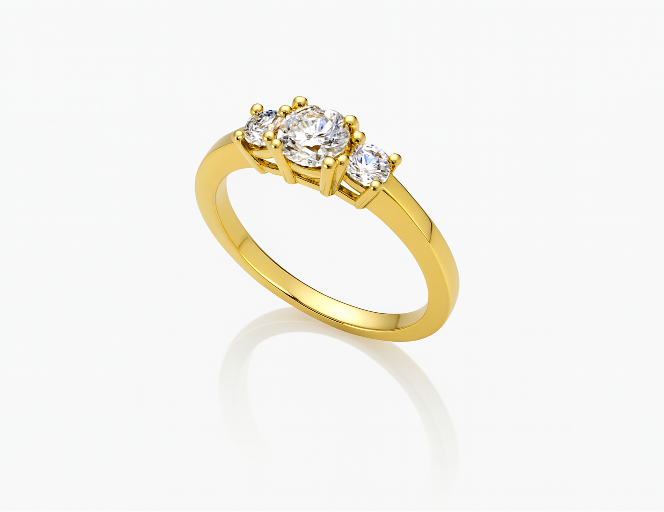 Trinity Gold Ring